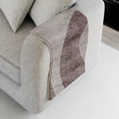 Addison Rugs Premium Machine Washable Casual Contemporary Sherpa Throw Blanket