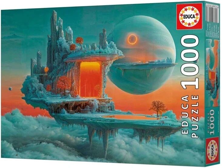 Puzzle 1000 pcs Planète de Feu et de Glace - Educa