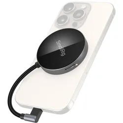 SmallRig SD4.0 Memory Card Reader 4870, Speicherkartenlesegerät, Silber, Schwarz