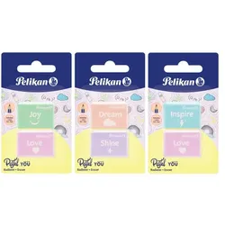 Pelikan 606196, Kunststoff, Gemischte Farben, Sichtverpackung, 2 Stück(e)