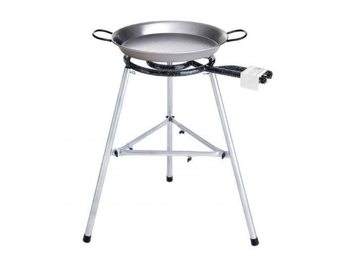 PAELLA WORLD Camping-Gasgrill Paella World Comfort Line Set 3 mit Brenner und Paella-Pfanne aus