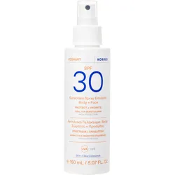 KORRES YOGHURT Sonnenspray-Emulsion für Gesicht und Körper SPF30