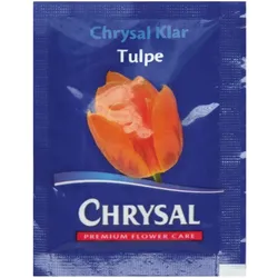 Chrysal Klar Tulpe - Schnittblumennahrung in Pulverform 5 g - 100 Stück