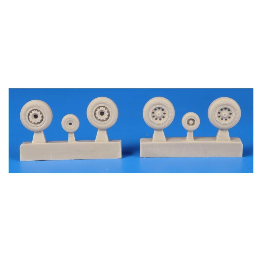 CMK Mirage F.1-1/72 Wheels set (129-Q72251)