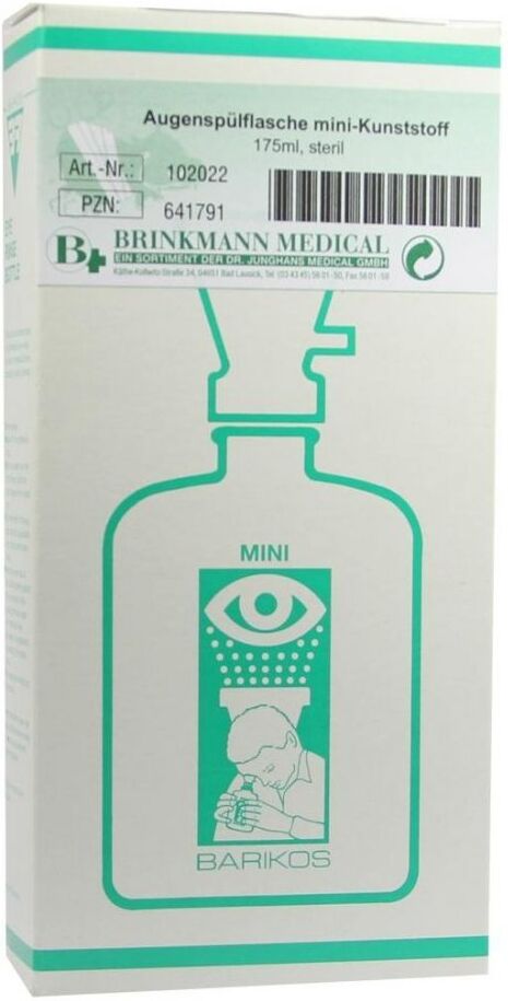Brinkmann Augenspülflasche Barikos mini sterilisatus Flüssigk.