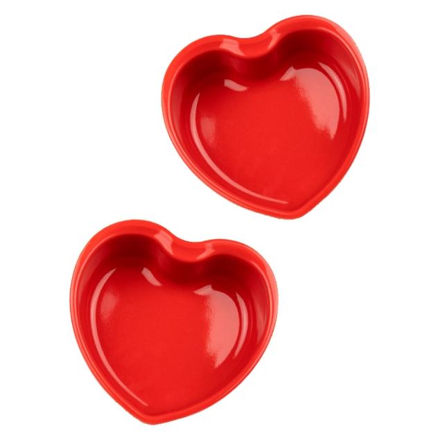 Peugeot FOR YOU Herzform Duo rot 13,5 cm (61593)