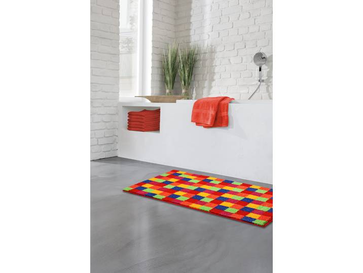 Badteppich Jocylin 60 x 90cm Multicolor/Multicolor