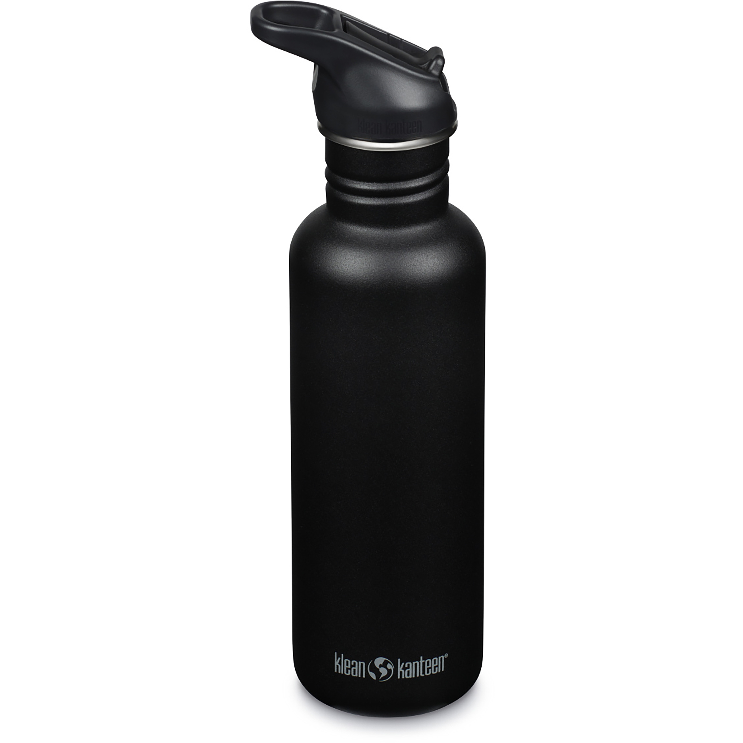 Klean Kanteen Classic Flip Sport Trinkflasche Trinkflaschen schwarz Größe 0,8L
