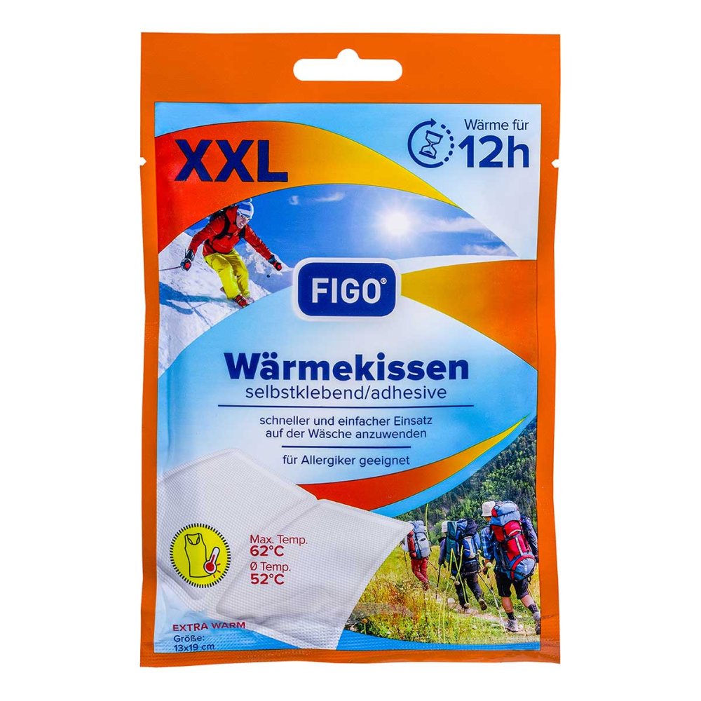 S+H Pharmavertrieb GmbH FIGO Wärmekissen 12h selbstklebend XXL Vorteilspack 19833501