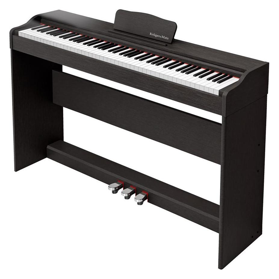 Krüger&Matz Digitales Klavier Kruger & Matz KMDP-105 schwarz (KMDP-105-BK)