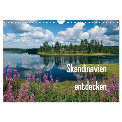 Skandinavien entdecken (Wandkalender 2027 DIN A4 quer), CALVENDO Monatskalender