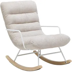 Schaukelstuhl Swingo Creme