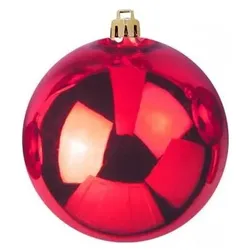 Europalms, Christbaumschmuck, Dekokugel 30cm, rot
