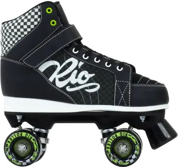 Rollschuhe Rio Roller Mayhem II Quad (Schwarz - 44.5)