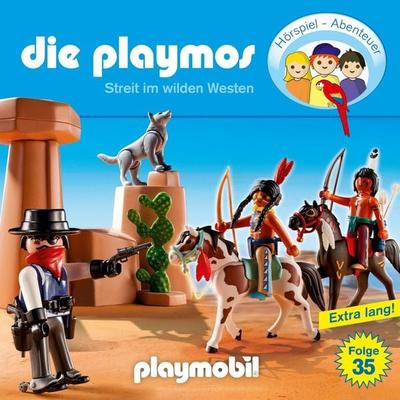 Die Playmos - Das Original Playmobil Hörspiel, Folge 35: Streit im Wilden Westen - David Bredel,Florian Fickel, Audio, 4260229663059