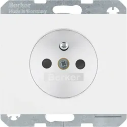 Berker Steckdose pws mit Schutzkon.-stift 6765757009