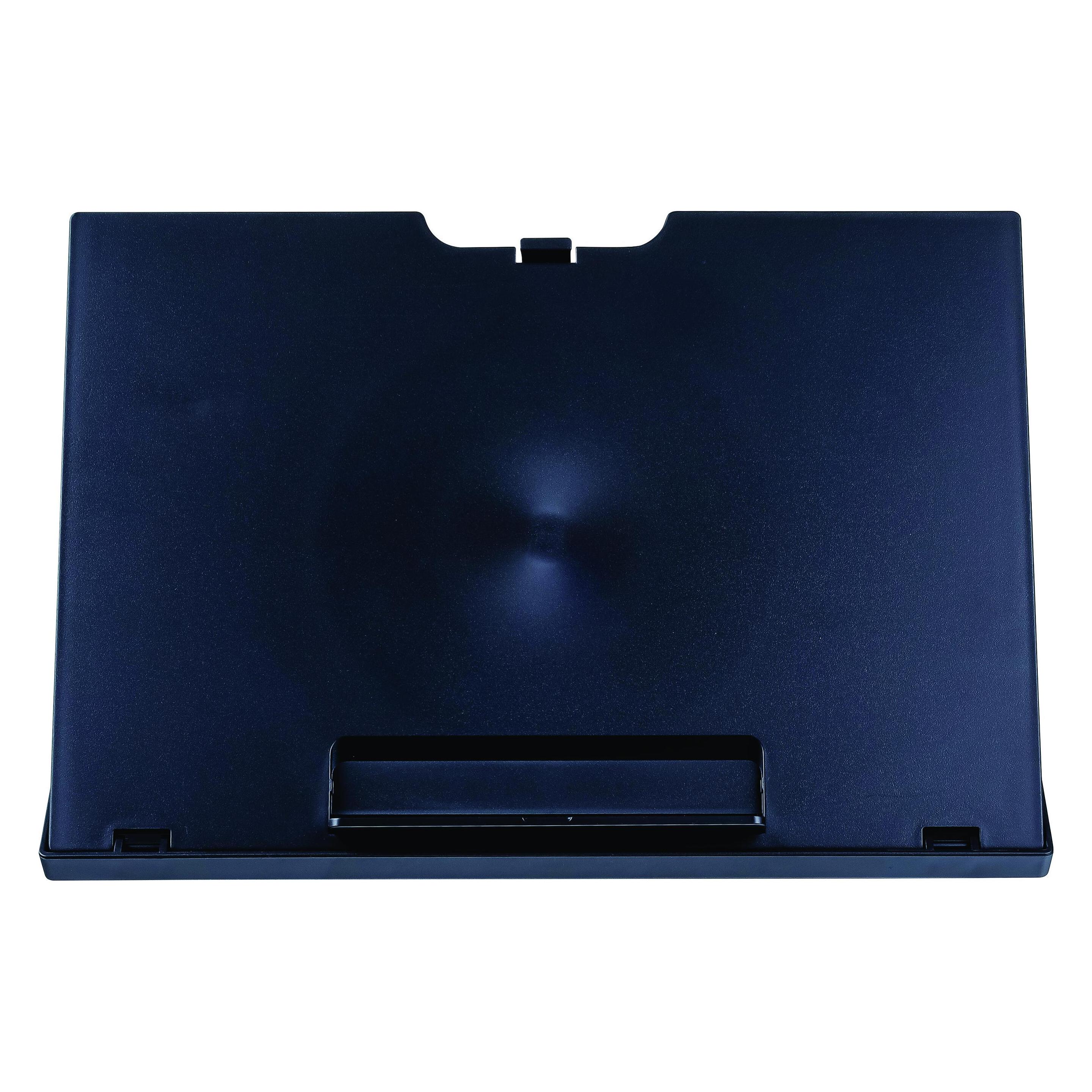 Q-Connect Laptopständer 37,6 x 28 x 5,8 cm, schwarz (47273633)