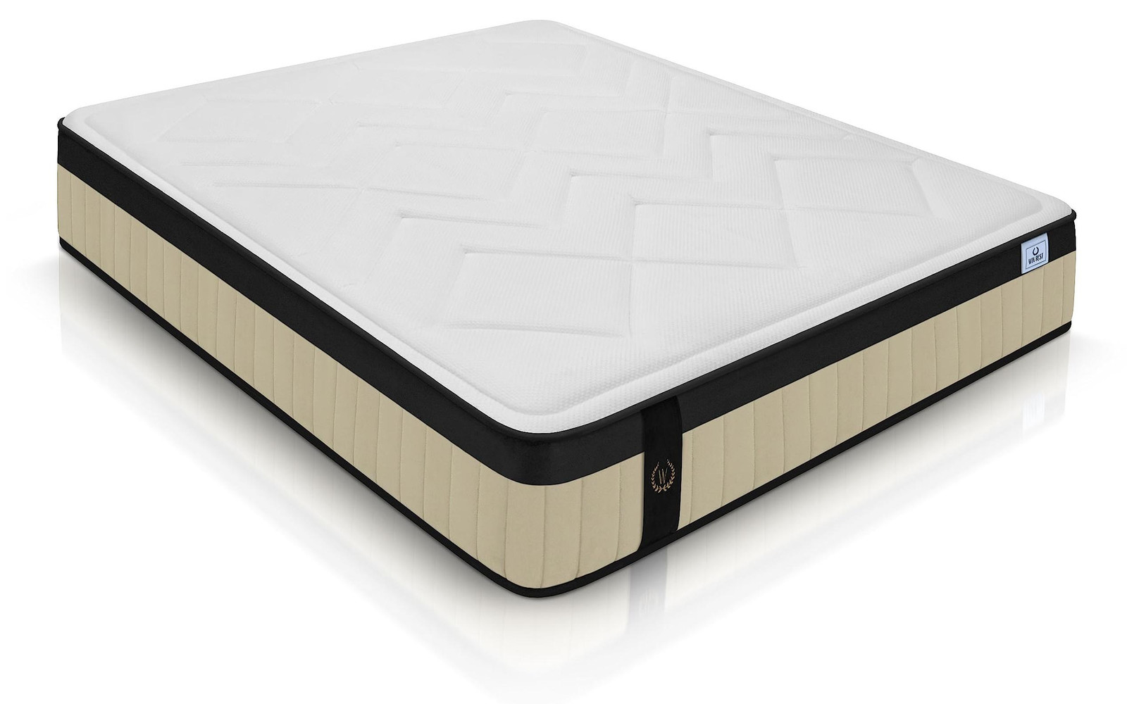 Dripio Visco-gel matras met medium stevigheid, 90 x 180 x 25 cm, ademend