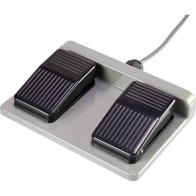 TRU COMPONENTS Fußschalter 250 V/AC 10A 2 Pedale 2 Schließer 1St.