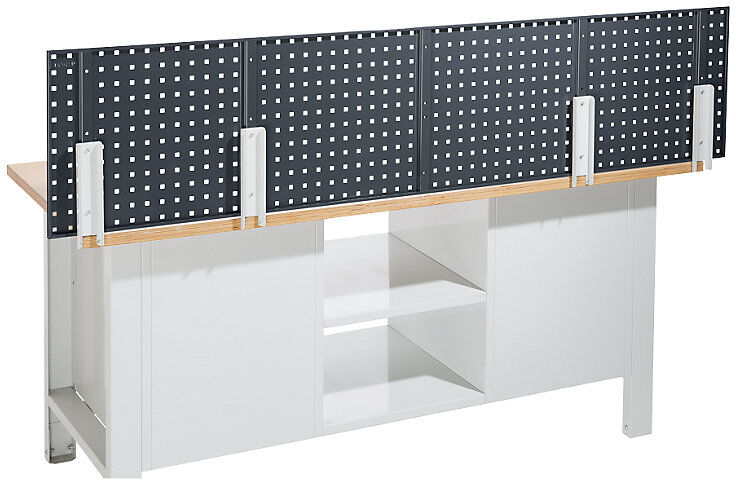 Tischmontage-Kit, für Lochplatten, waagrechte Montage eurokraft pro