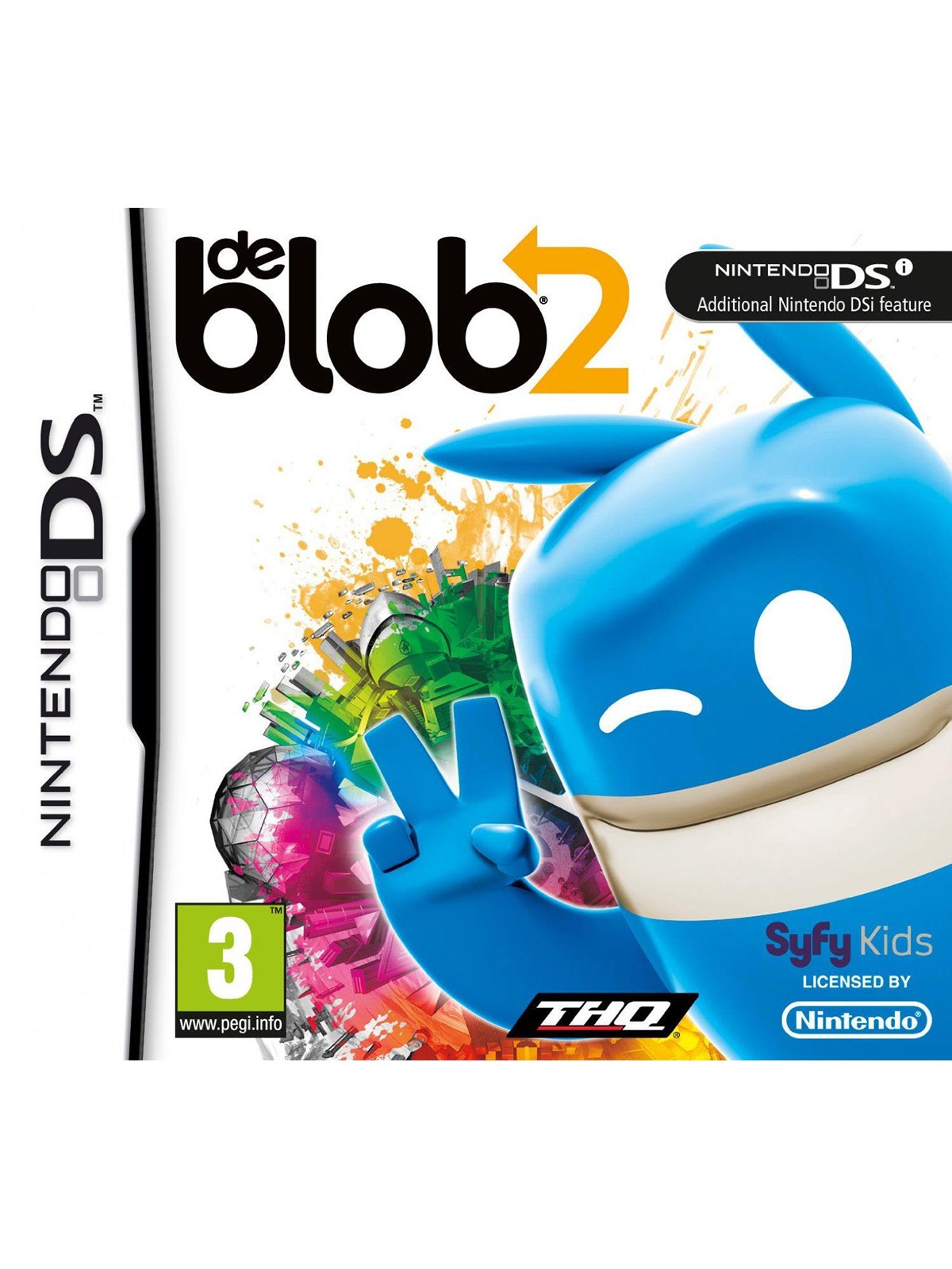 de Blob 2: The Underground - Nintendo DS - Puzzle - PEGI 3