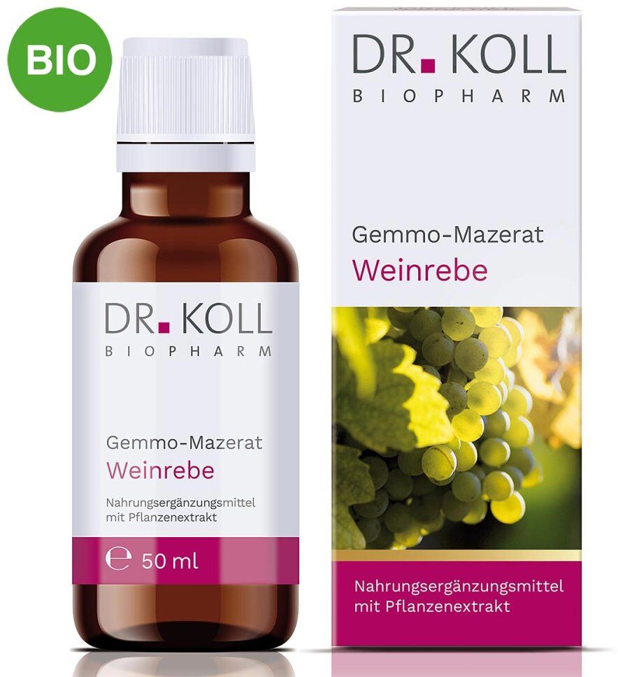 Dr. Koll Gemmo-Mazerat Weinrebe Tropfen