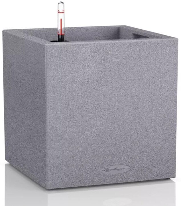 Lechuza Pflanzgefäß Canto Stone 30 low steingrau