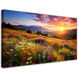 LEINWANDBILD Landschaften 80x40cm