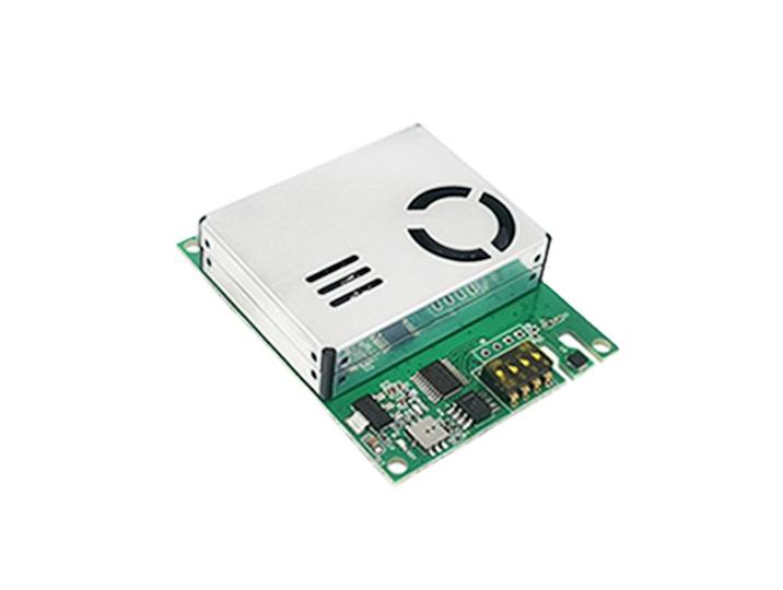 Capteur de qualité de l'air intégré multi-en-un, Module de surveillance de l'environnement, CO2 formaldéhyde PM2.5PM10, température et humidité, 2 pièces