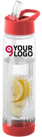 Borraccia sport Tutti Frutti 740ml Tritan™ con infusore Personalizzate o neutre