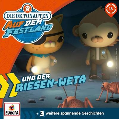 Folge 18: Die Oktonauten und der Riesen-Weta - Manja Condrus, Audio, 4099995698688