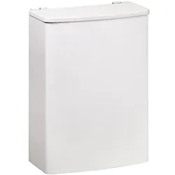 Abfalleimer Bemeta Weiß Edelstahl 5l 105115054