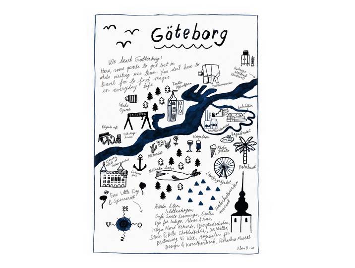 Fine Little Day Poster Göteborg 50x70 cm