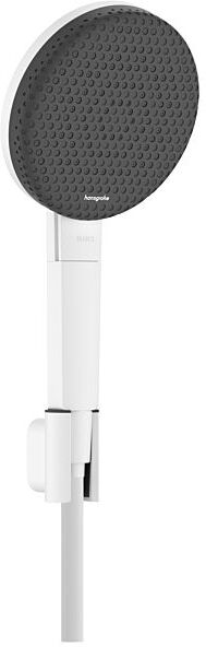 Hansgrohe Raindance Alive Select S Brausehalterset 24612700 125 mm Brausekopf, 3jet, matt weiß