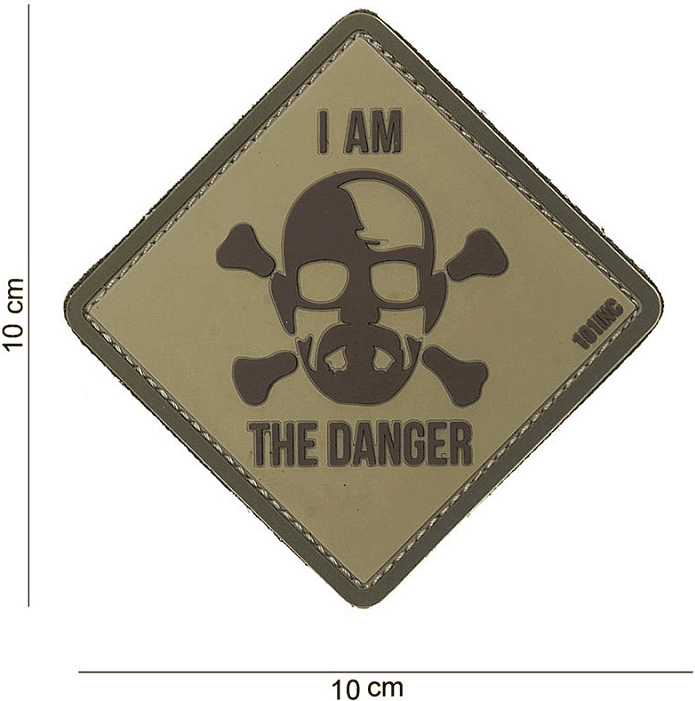 101 INC PVC Patch - I am the danger