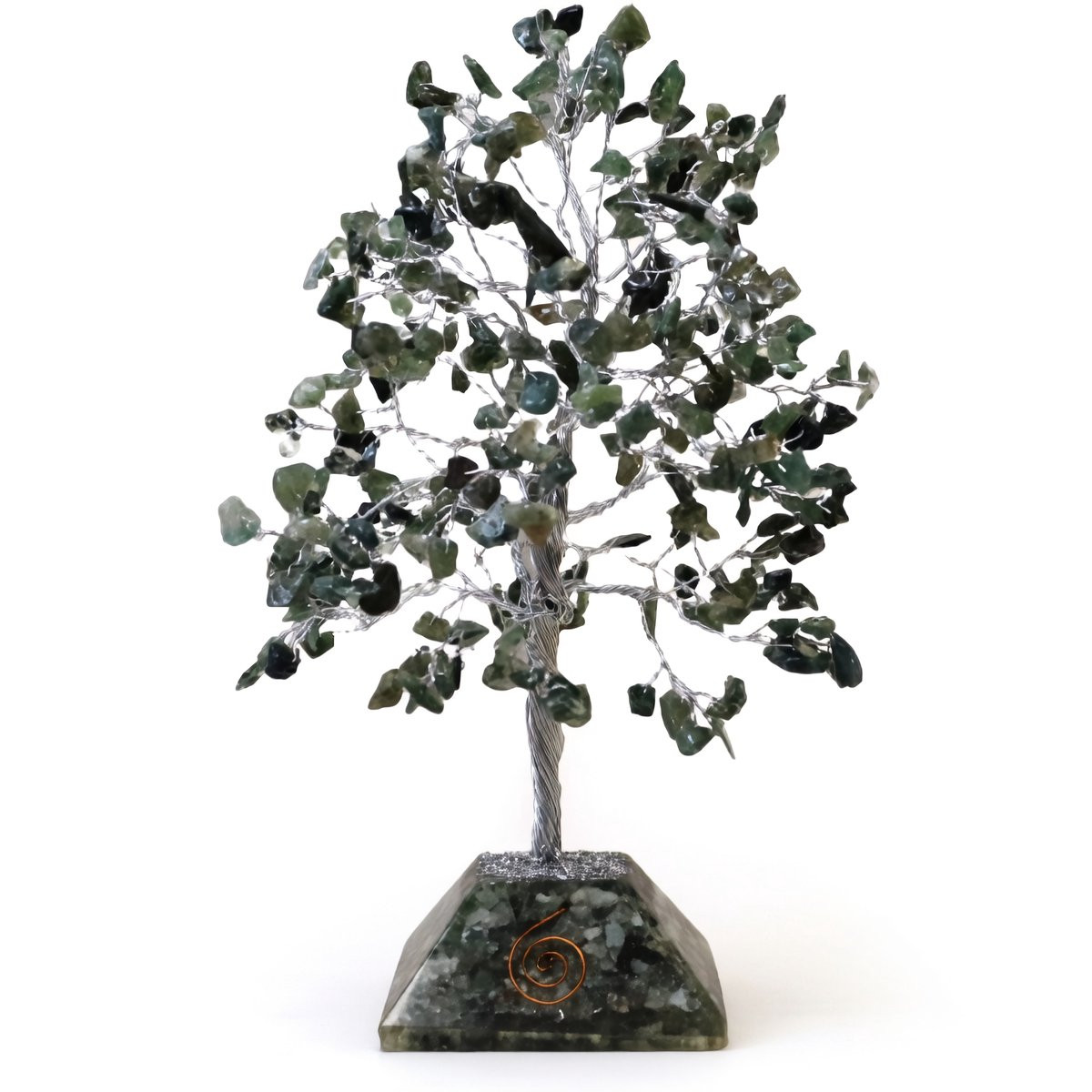 Ancient Wisdom Edelsteenboom met organietbasis multicolor