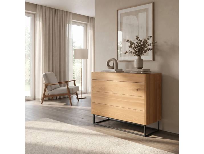 Industrielle Virtue-Kommode 120 cm Danzz
