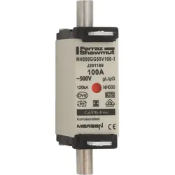 Mersen NH-Sicherungseinsatz SG Gr.000 gG100A/500VKM NH000GG50V100-1