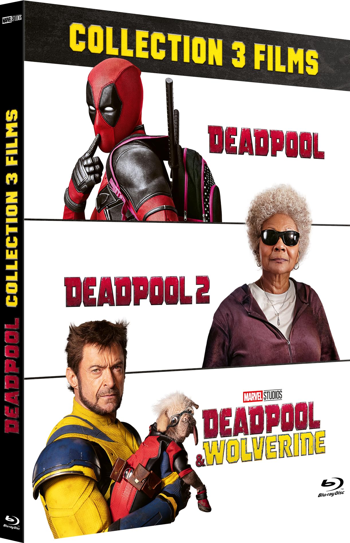 Tim Miller - COFFRET DEADPOOL - COLLECTION 3 FILMS - 3 BD - Preis vom 30.09.2026 09:01:18 h
