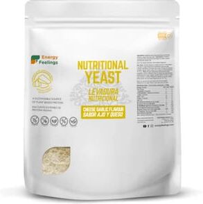 Energy Feelings Levedura Nutricional Sabor Alho e Queijo 250g
