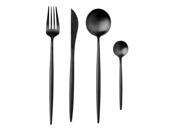 BUTLERS 4-tlg. Besteckset für 1 Person Edelstahl - STILETTO - matt