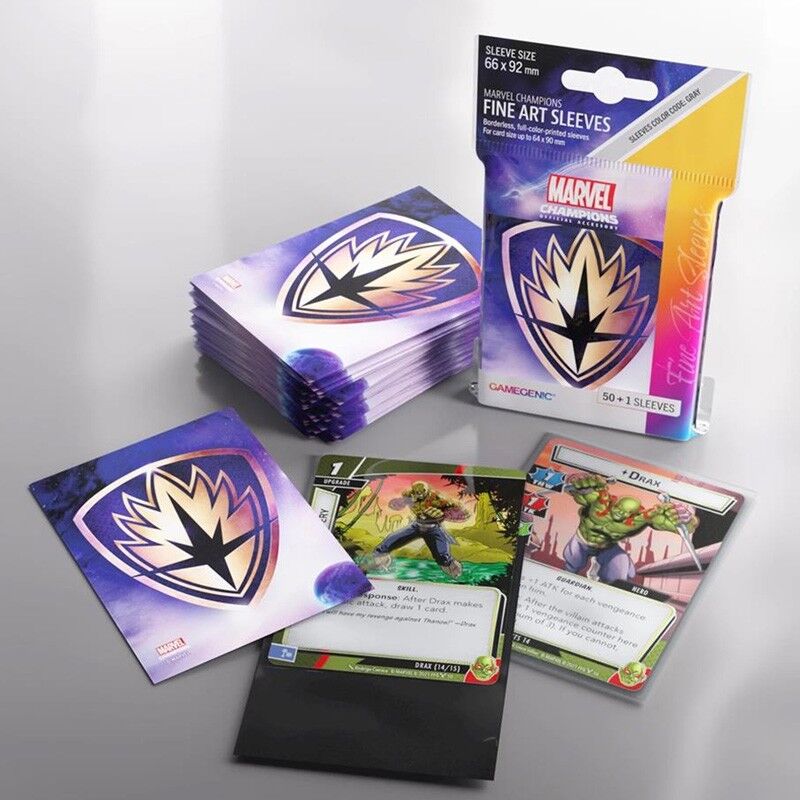 Gamegenic GG : 50 sleeves Marvel Champions FINE ART - Les Gardiens de la Galaxie