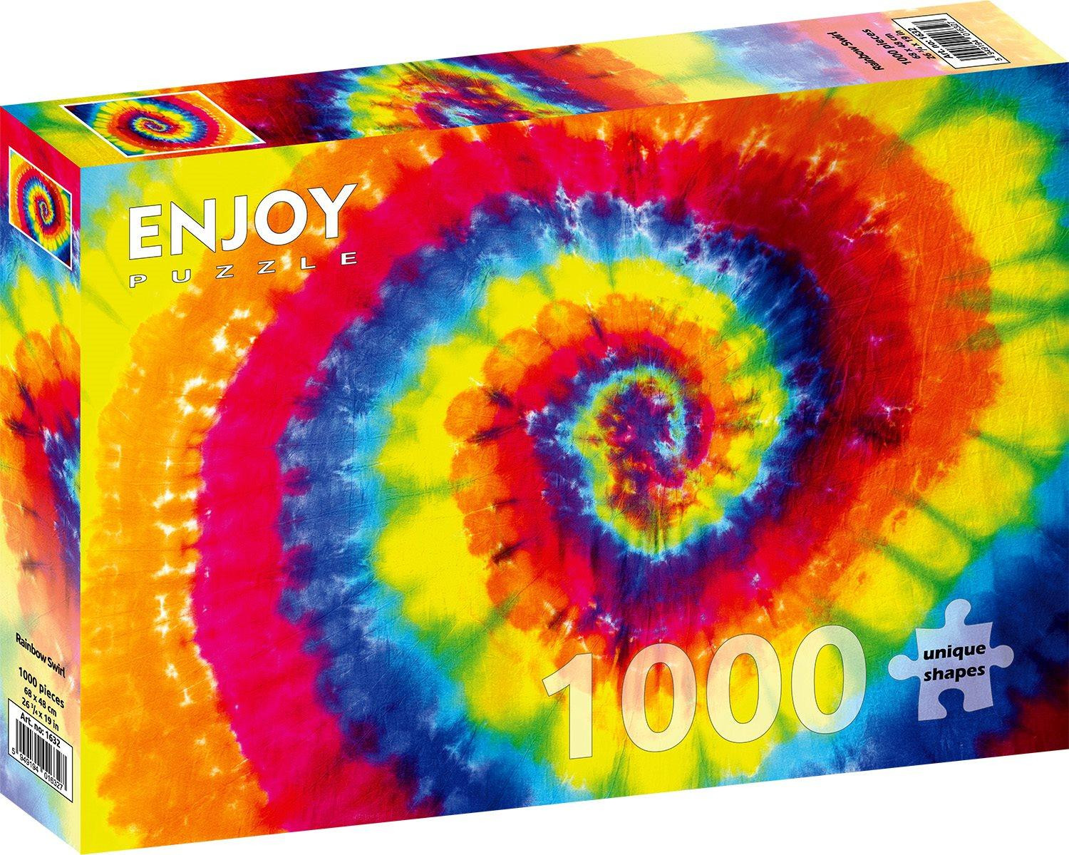 ENJOY Puzzle Rainbow Swirl - 1000 stukjes
