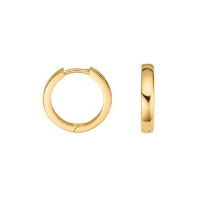 Paar Creolen FIRETTI "Schmuck Geschenk Gold 333 Ohrschmuck Ohrringe in mehreren Größen" Gr. 15, gold (gelbgoldfarben), Ohrringe, Damen, 15, Gelbgold 333