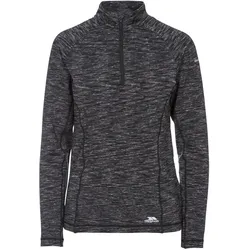 Trespass, Damen, Sportshirt, Sporttop Edith langärmlig (L), Grau