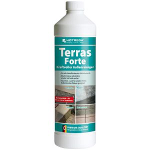 Hotrega Steinreiniger Terras Forte, Außenreiniger, säurefrei, Konzentrat, 1 Liter