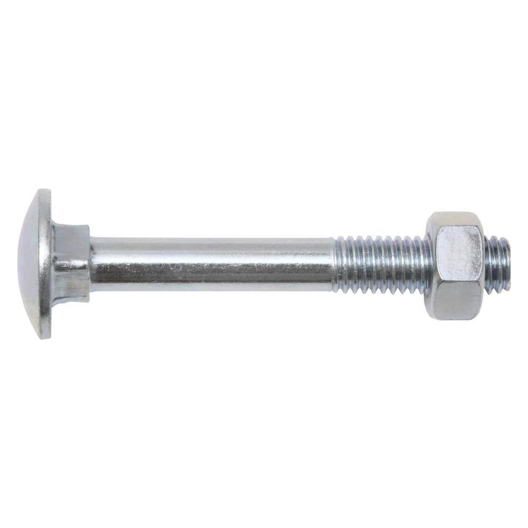 SWG Schlossschraube Flachrundkopf verzinkt 6 x 40, 50 St (50 Schrauben pro Stück) (223 6 40 67)