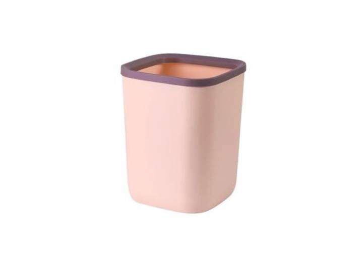 9bbhfJw4R Haushaltsmülleimer Ohne Deckel for Den Abfallbehälter Zu Hause, In Der Küche, Im Büro(Pink,Groß)