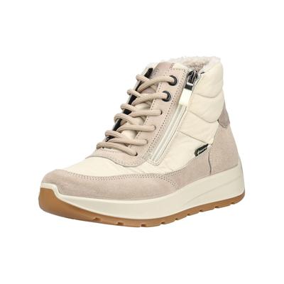 Sneaker ARA "Ara Sneaker Textil", Damen, Gr. 42, beige, Textil, Schuhe Sneaker