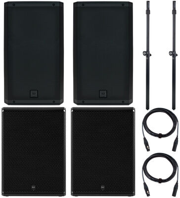 RCF ART912/18-AS Power Bundle noir